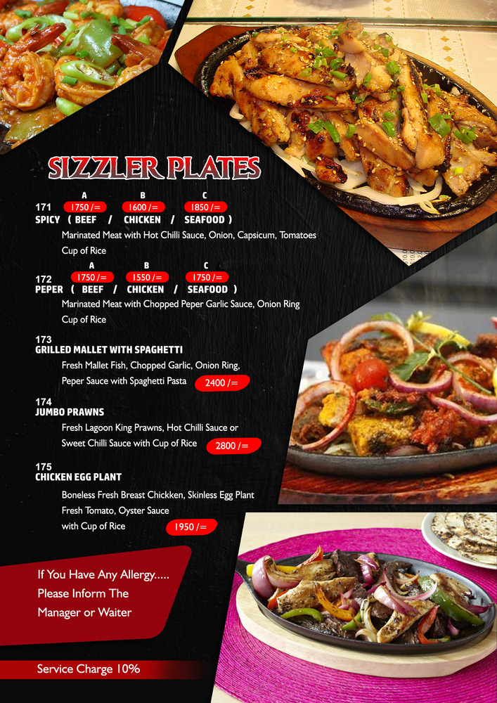 Sizziler Plates